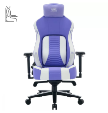 Крісло для геймерів Proove Gaming Geek white purpe PLS-00-00139918