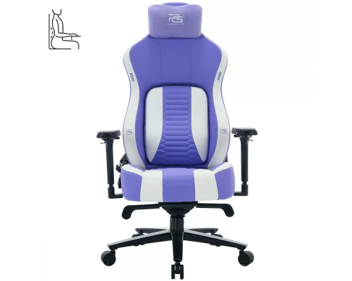 Крісло для геймерів Proove Gaming Geek white purpe PLS-00-00139918