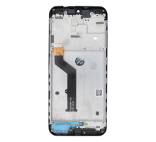 Дисплей Motorola XT2081 Moto E7 Plus з сенсором та рамкою black PLS-00-00138333