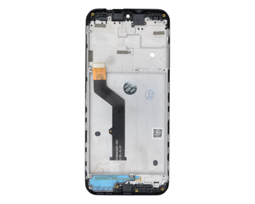 Дисплей Motorola XT2081 Moto E7 Plus з сенсором та рамкою black PLS-00-00138333