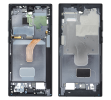 Рамка дисплея Samsung S908 Galaxy S22 Ultra black (Original China) PLS-00-00127634