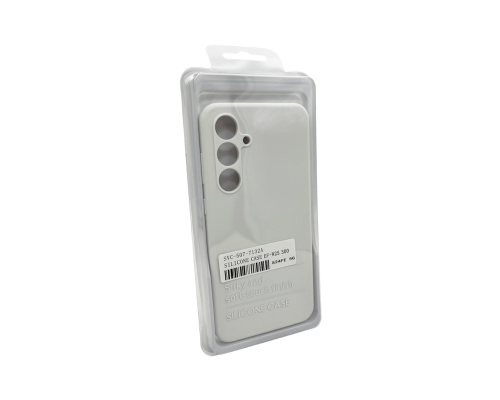 Чохол Silicone Cover Full Camera Samsung S721 Galaxy S24 FE white PLS-00-00153933