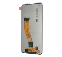 Дисплей Samsung A115 Galaxy A11 (2020) (Скло- 157,5 мм) з сенсором black (Original Refurbished) PLS-00-00153797