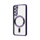 Чохол Fashion Case with MagSafe Full Camera Samsung S906 Galaxy S22 Plus purple PLS-00-00120126
