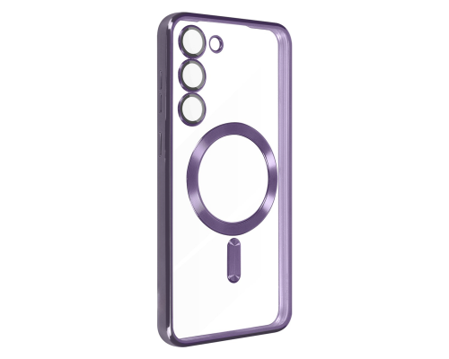 Чохол Fashion Case with MagSafe Full Camera Samsung S926 Galaxy S24 Plus purple PLS-00-00120157