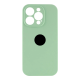 Чохол Silicone Case Full Camera Protective для iPhone 14 Pro pistachio PLS-00-00155480