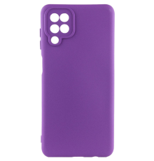 Чохол Silicone Cover Full Camera Samsung A125 Galaxy A12 purple PLS-00-00118247