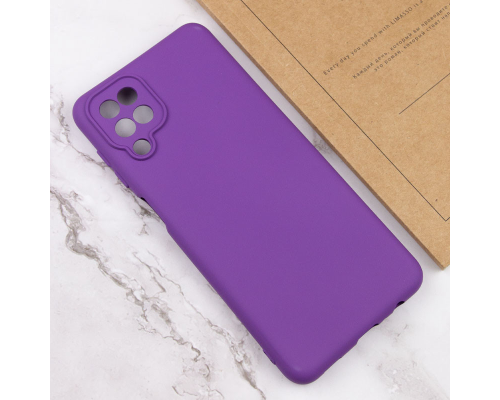 Чохол Silicone Cover Full Camera Samsung A125 Galaxy A12 purple PLS-00-00118247