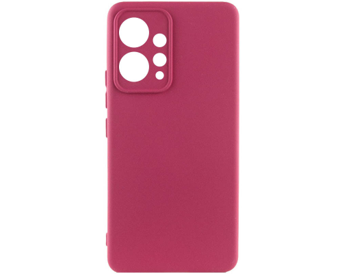 Чохол Silicone Cover Full Camera Xiaomi Redmi Note 12 4G marsala PLS-00-00106054