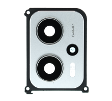 Скло камери Xiaomi Poco X4 GT з рамкою silver PLS-00-00107402