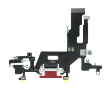 Шлейф iPhone 11 з роз'ємом зарядки red (Original China) PLS-00-00107238