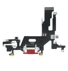 Шлейф iPhone 11 з роз'ємом зарядки red (Original China) PLS-00-00107238