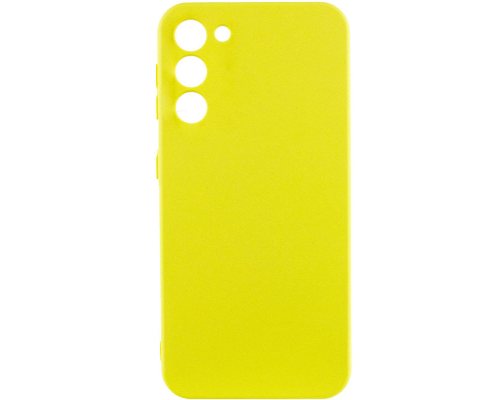 Чохол Silicone Cover Full Camera Samsung S926 Galaxy S24 Plus yellow PLS-00-00118445