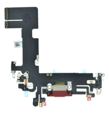 Шлейф iPhone 13 з роз'ємом зарядки red (Original China) PLS-00-00127219