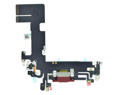 Шлейф iPhone 13 з роз'ємом зарядки red (Original China) PLS-00-00127219