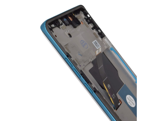 Дисплей Motorola XT2307 Moto Edge 40 Neo з сенсором та рамкою blue (Original China) PLS-00-00137684