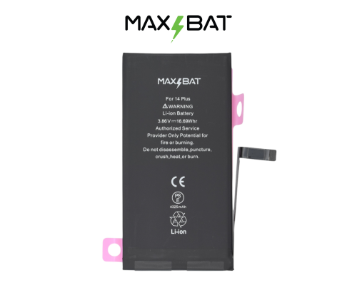 Акумулятор iPhone 14 Plus (Max Bat - без помилки в налаштуваннях) PLS-00-00140232