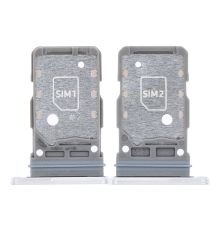 Тримач SIM-карти Samsung G991 Galaxy S21 5G Dual Sim phantom white PLS-00-00062324