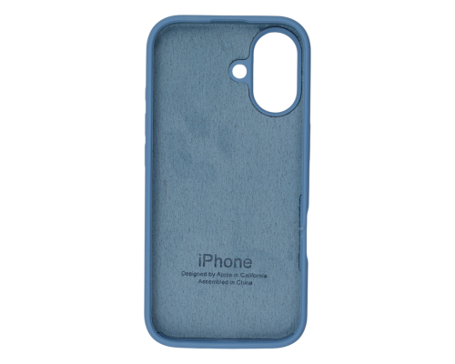 Чохол Silicone Case Full Protective iPhone 17 cornflower (УЦІНКА) PLS-00-00147675