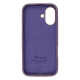 Чохол Silicone Case Full Protective iPhone 17 black currant PLS-00-00147753