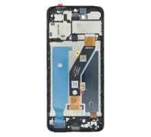 Дисплей Tecno Spark Go 2023 з сенсором та рамкою black (ver. FPC) PLS-00-00103474