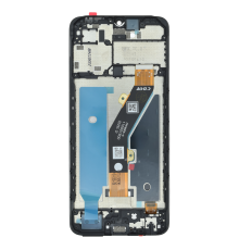 Дисплей Tecno Spark Go 2023 з сенсором та рамкою black (ver. FPC) PLS-00-00103474