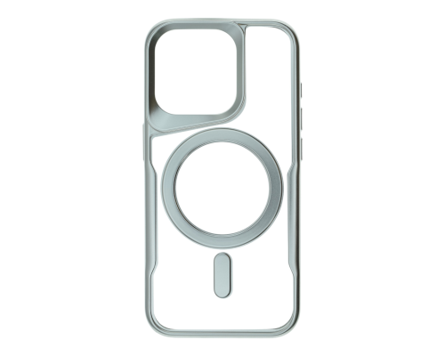 Чохол Acrilyc case with Magsafe iPhone 14 Pro silver PLS-00-00134703