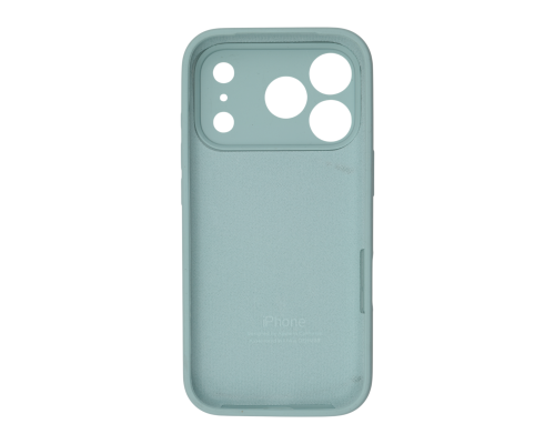 Чохол Silicone Case Full Camera Protective iPhone 17 Pro turquoise PLS-00-00156016