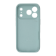 Чохол Silicone Case Full Camera Protective iPhone 17 Pro turquoise PLS-00-00156016
