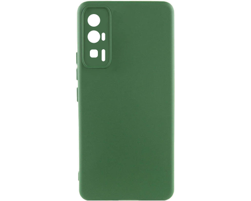 Чохол Silicone Cover Full Camera Xiaomi Poco F5 Pro dark green PLS-00-00117475