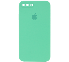 Чохол Silicone Case Квадратні Борти Full Camera iPhone 7 Plus spearmint PLS-00-00103989