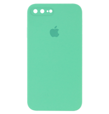 Чохол Silicone Case Квадратні Борти Full Camera iPhone 7 Plus spearmint PLS-00-00103989