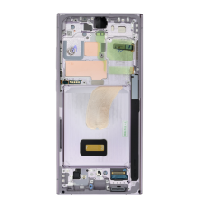 Дисплей Samsung S918 Galaxy S23 Ultra з сенсором та рамкою lavander (Original Assembled) PLS-00-00145920