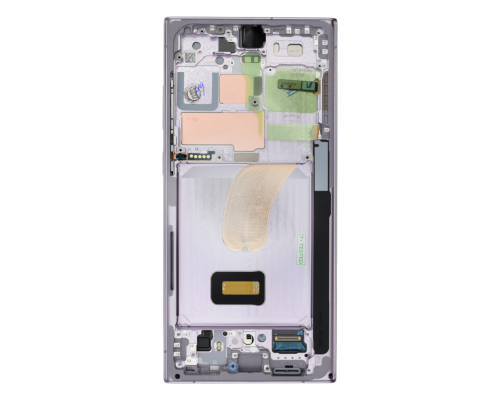 Дисплей Samsung S918 Galaxy S23 Ultra з сенсором та рамкою lavander (Original Assembled) PLS-00-00145920