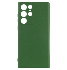 Чохол Silicone Cover Full Camera Samsung S918 Galaxy S23 Ultra dark green PLS-00-00116827