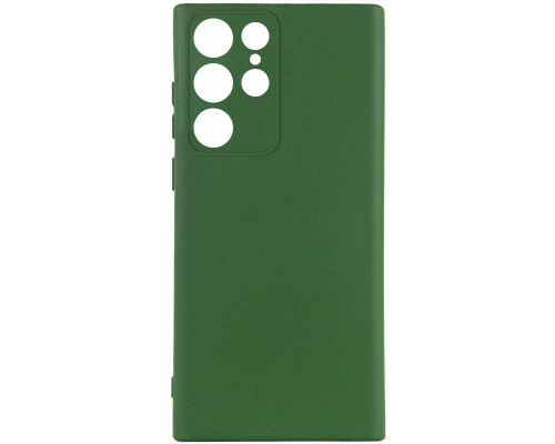 Чохол Silicone Cover Full Camera Samsung S918 Galaxy S23 Ultra dark green PLS-00-00116827