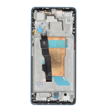 Дисплей Xiaomi Poco F5 з сенсором та рамкою green (Original) PLS-00-00138407