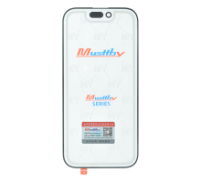 Скло дисплея iPhone 16 Pro з OCA black (Musttby) PLS-00-00145704