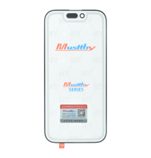 Скло дисплея iPhone 16 Pro з OCA black (Musttby) PLS-00-00145704