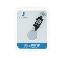 Шлейф з кнопкою Home iPhone 7 (Universal 6rd generetion JCID) white PLS-00-00037433