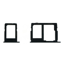 Тримач SIM-карти та карти пам'яті Samsung G570 Galaxy J5 Prime black PLS-00-00046843