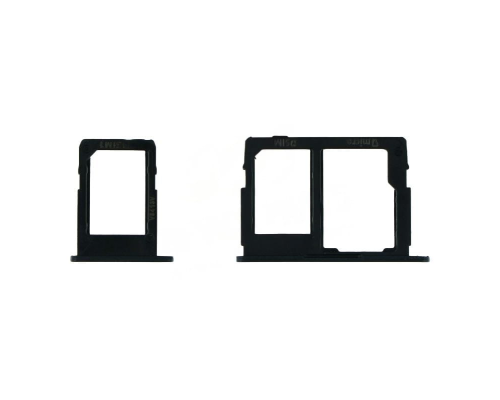 Тримач SIM-карти та карти пам'яті Samsung G570 Galaxy J5 Prime black PLS-00-00046843