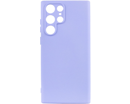 Чохол Silicone Cover Full Camera Samsung S908 Galaxy S22 Ultra elegant purple PLS-00-00118375