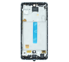 Дисплей Samsung A525 Galaxy A52 (2021) з сенсором та рамкою blue (OLED) (Big size) PLS-00-00118030