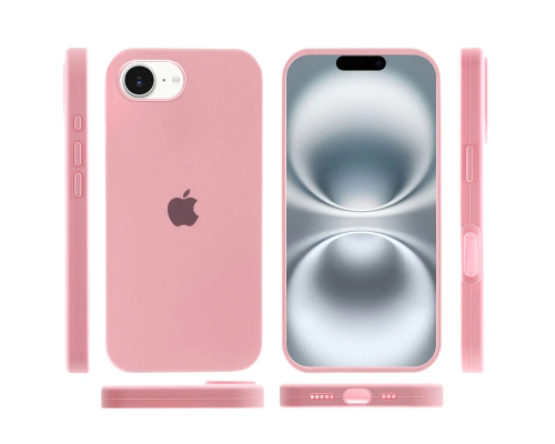 Чохол Silicone Case Full Protective iPhone 16e light pink PLS-00-00142222