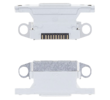 Роз'єм зарядки iPhone XR white (Lightning) PLS-00-00105219