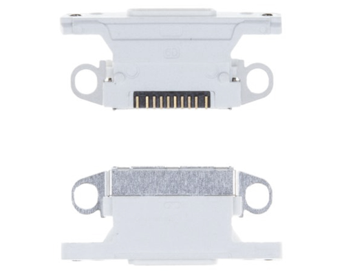 Роз'єм зарядки iPhone XR white (Lightning) PLS-00-00105219