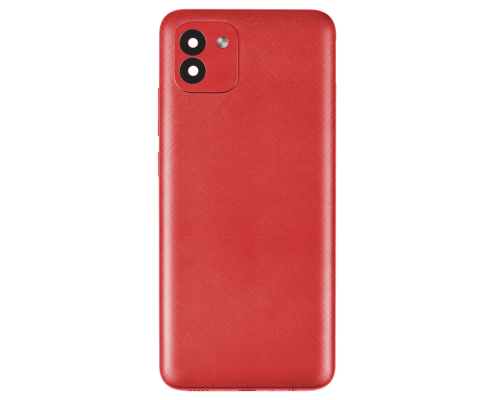 Задня кришка Samsung A035 Galaxy A03 (2022) red (Original China) PLS-00-00101868