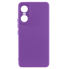 Чохол Silicone Cover Full Camera Tecno Pop 6 Pro purple PLS-00-00118481