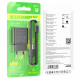Зарядний пристрій Borofone BA72A 18W 3A USB-A з кабелем A-C black PLS-00-00120518
